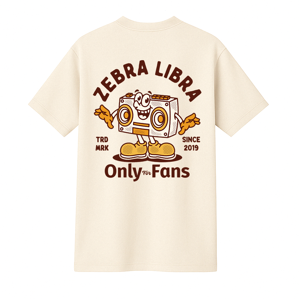 T-Shirt Only For Fans (Beige/Bege)