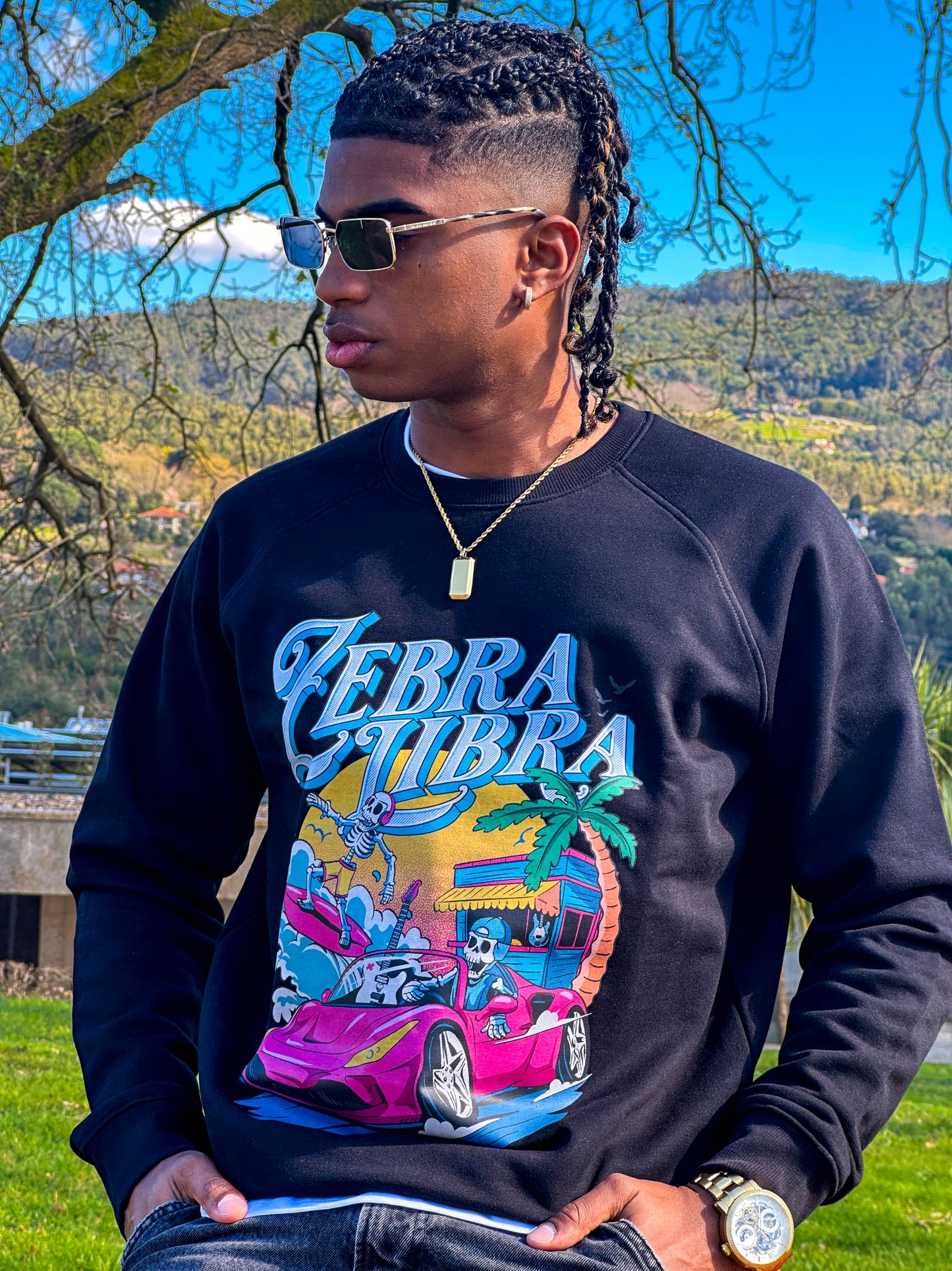 Sweatshirt ZL 2025 (Black/Preto)
